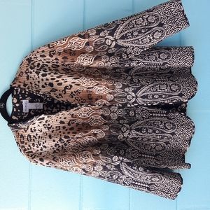 Woman's Lightweight Jacket 1X (18/20W) Maggie Barnes for CATHERINES